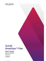 Viavi SmartClass Fiber OLS-85 User manual