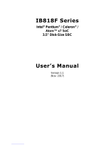 IBASE TechnologyIB818F Series