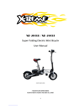 X-TREME scooter XB-200LI User manual