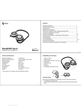 Itech Headphones Bluetooth Stereo Headphone User manual