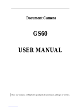 SyncCam GS80 User manual