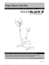 Roger Black Gold Magnetic Exercise Bike User manual
