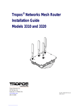 Tropos Networks 3320 Installation guide