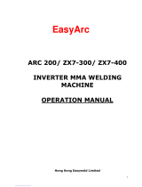Hong Kong Easyweld Limited EasyArcZX7-300 Operating instructions