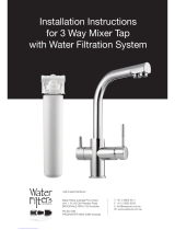 Water Filters Australia 3 WAY MIXER TAP WITH WATER FILTRATION SYSTEM Installation guide