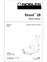 Nobles Scout 28 Operator And Parts Manual