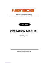 Narada MPG12V100F Operating instructions