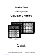 Lenord, Bauer GEL 8610 Operating instructions