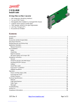 Transition Networks C4848 Install Manual