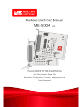 Meilhaus Electronic ME-5004 User manual