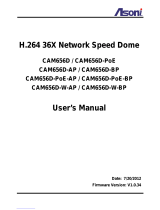 Asoni CAM656D-W-AP User manual