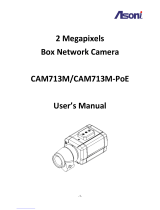Asoni CAM713M-PoE User manual