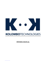 Kolombo K-2000 Owner's manual