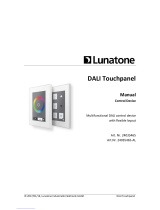 LUNATONE DALI Touchpanel User manual