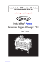Graco Pack'n Play Playard Reversible Napper & Changer LX Owner's manual