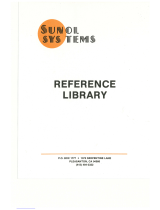 Sunol Systems Winchester Disk Systems User manual