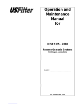 US Filter M SERIES - 2000 Operation and Maintenance Manual