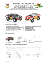 Model Engines ATOMIC MINI RACER User manual