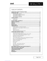 Halcro DM8 Owner's manual