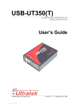 US Ultratek USB-UT350T User manual