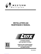Western multiplex Lynx 1xE1 Installation and Maintenance Manual