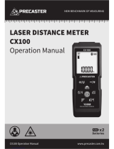 Precaster CX100 Operating instructions
