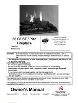 Travis Industries 36 CF ST / Pier Owner's manual