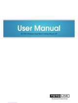 Toto Link AC750 User manual