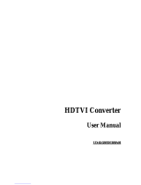 Nace TVI-VC User manual