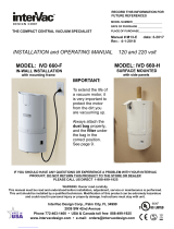 InterVac IVD660-F Installation guide