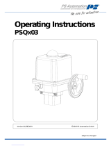 PS Automation PSQ*03 Series Operating Instructions Manual
