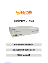 Lupus LUPUSNET LE900 User manual