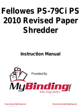 Fellowes Intellishred SB-89Ci User manual