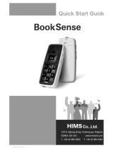 HIMS Co BookSense Quick start guide
