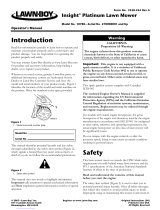 Lawn-Boy Insight 10780 User manual