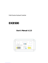 EverFocus EKB500 User manual