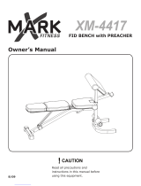 XMark Fitness XM-4417 Owner's manual