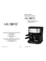 Mr. Coffee ECM22 User manual