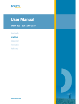 Snom 370 User manual