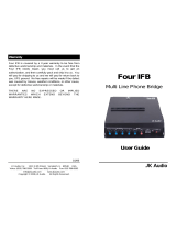 JK Audio Four IFB User manual