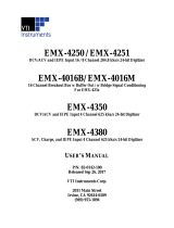 VTI Instruments EMX-4250 User manual