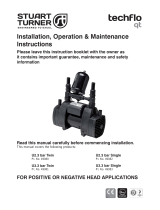 Stuart Turner 49080 Installation, Operation & Maintenance Instructions Manual