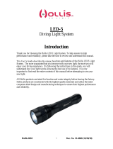Hollis LED-5 User manual