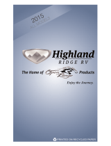 Highland Ridge RV 2015 Owner's manual