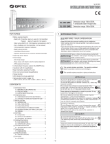 Optex Smart Line SL-350 QNR Installation Instructions Manual