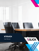 Xilica Audio Design XTouch80 User manual