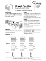 Nuaire Group XS6WA Installation and Maintenance Manual