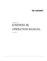 Kinefinity KINEMINI 4K Operating instructions