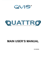 QVIS Quattro User manual