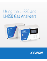 LI-COR LI-850 User manual
